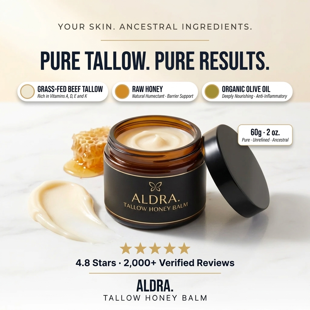 Tallow Honey Balm — The Original Men's Moisturizer